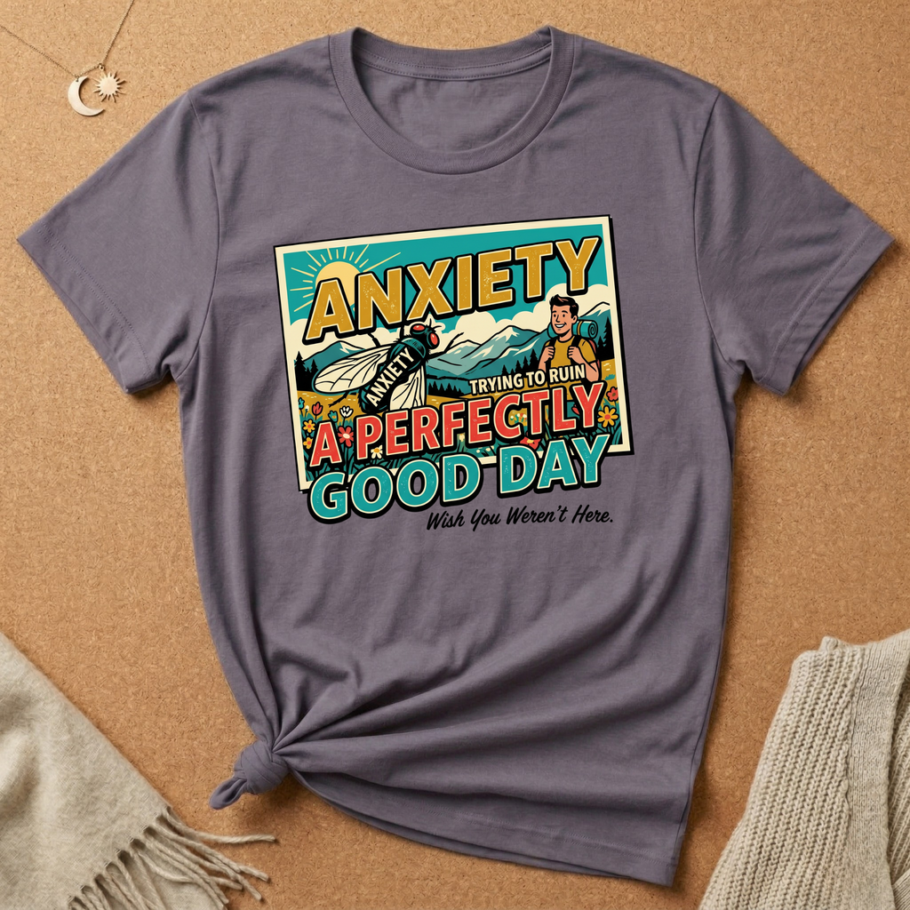 Anxiety Wish You Weren't Here Tee