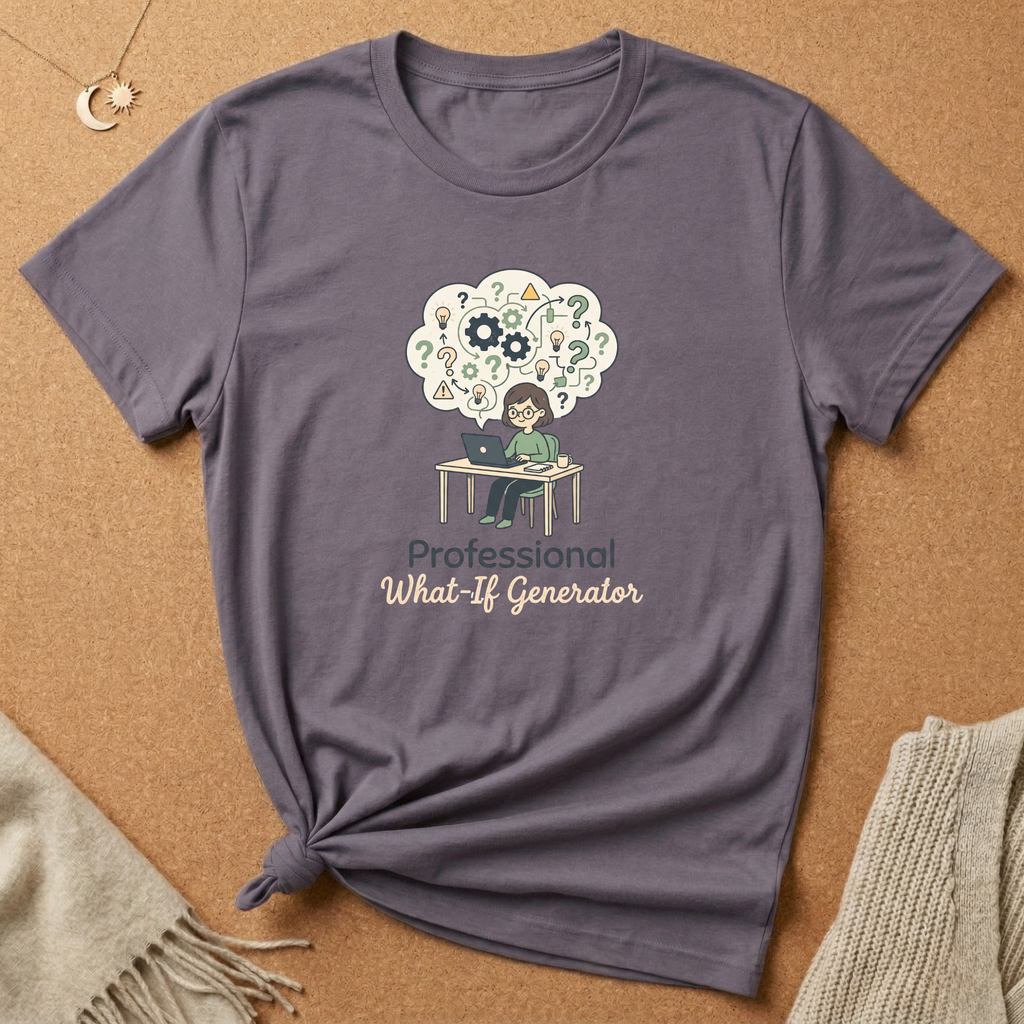 Professional What If Generator Thoughts Tee