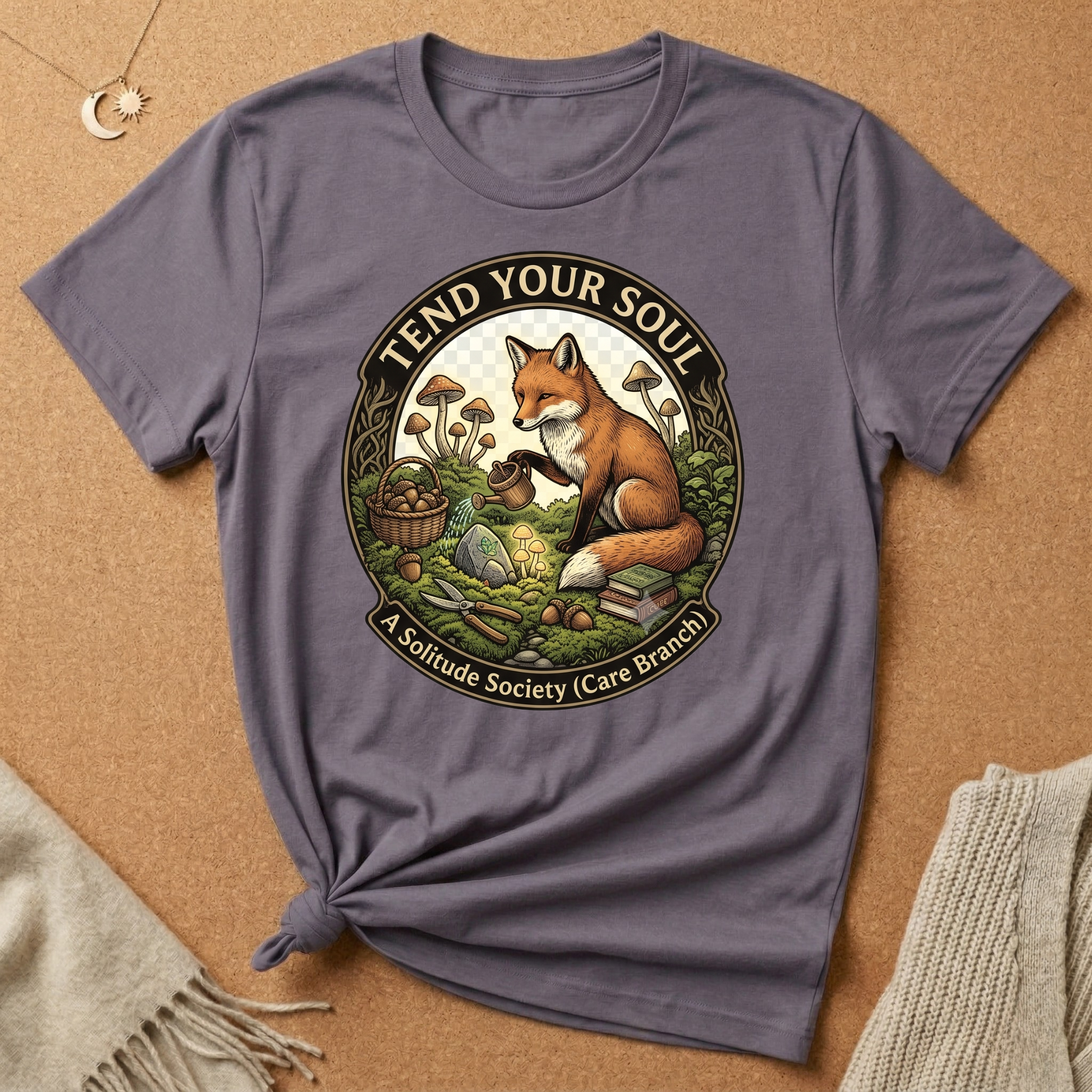 Tend Your Soul Fox Tee