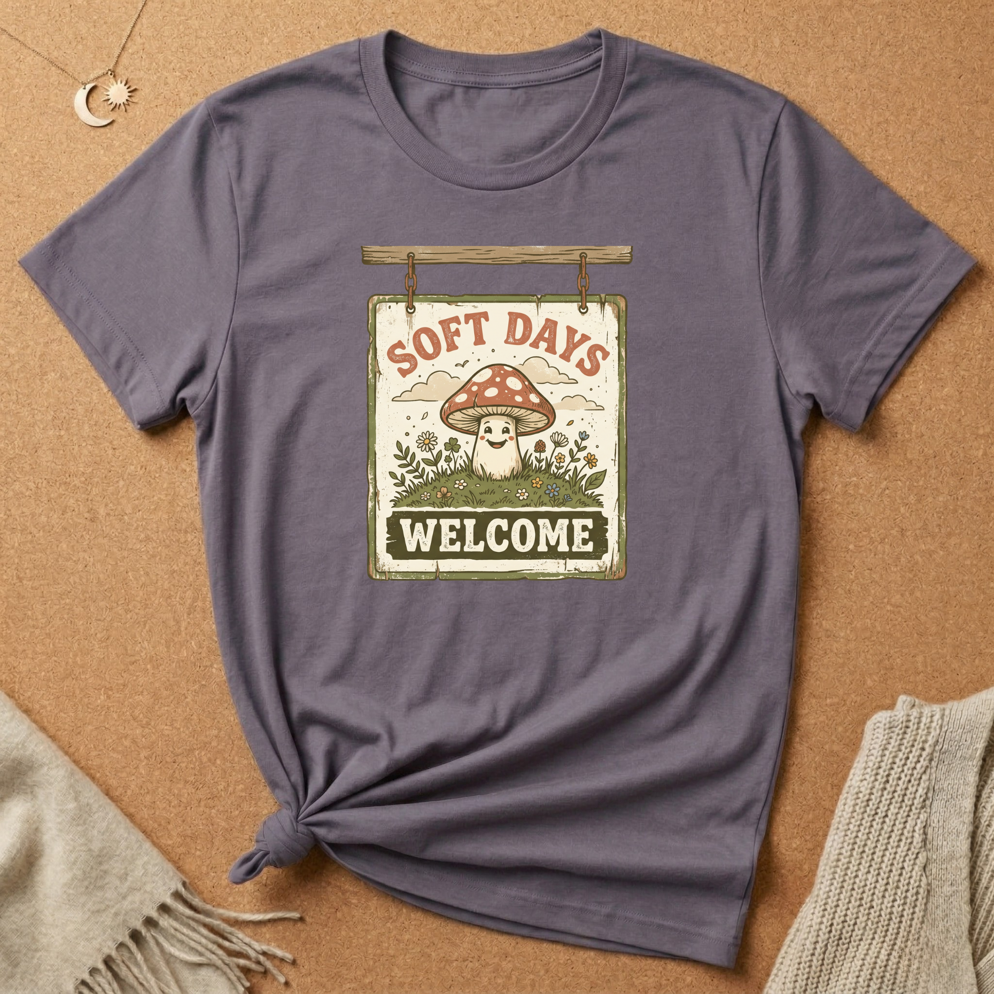Soft Days Welcome Tee