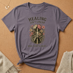 Healing Isn't Linear and That's Okay Skeleton Tee