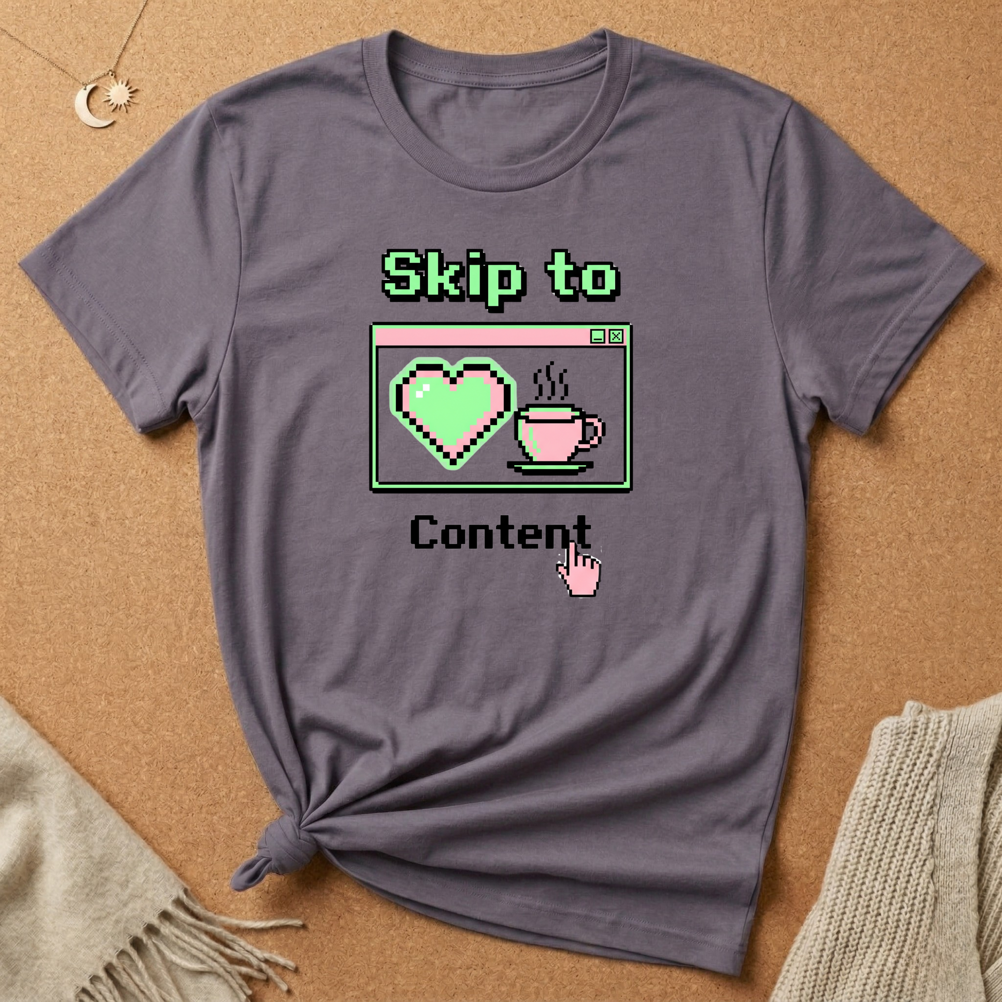 Skip to Content Pixelated Tee