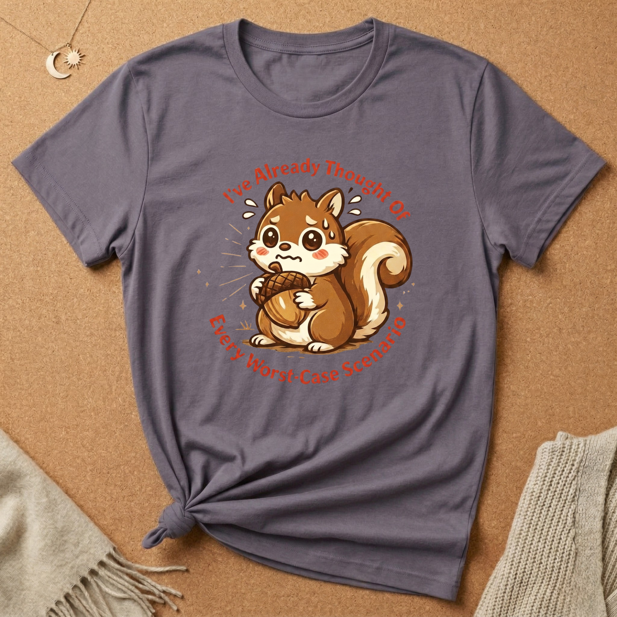 Anxious Squirrel Tee