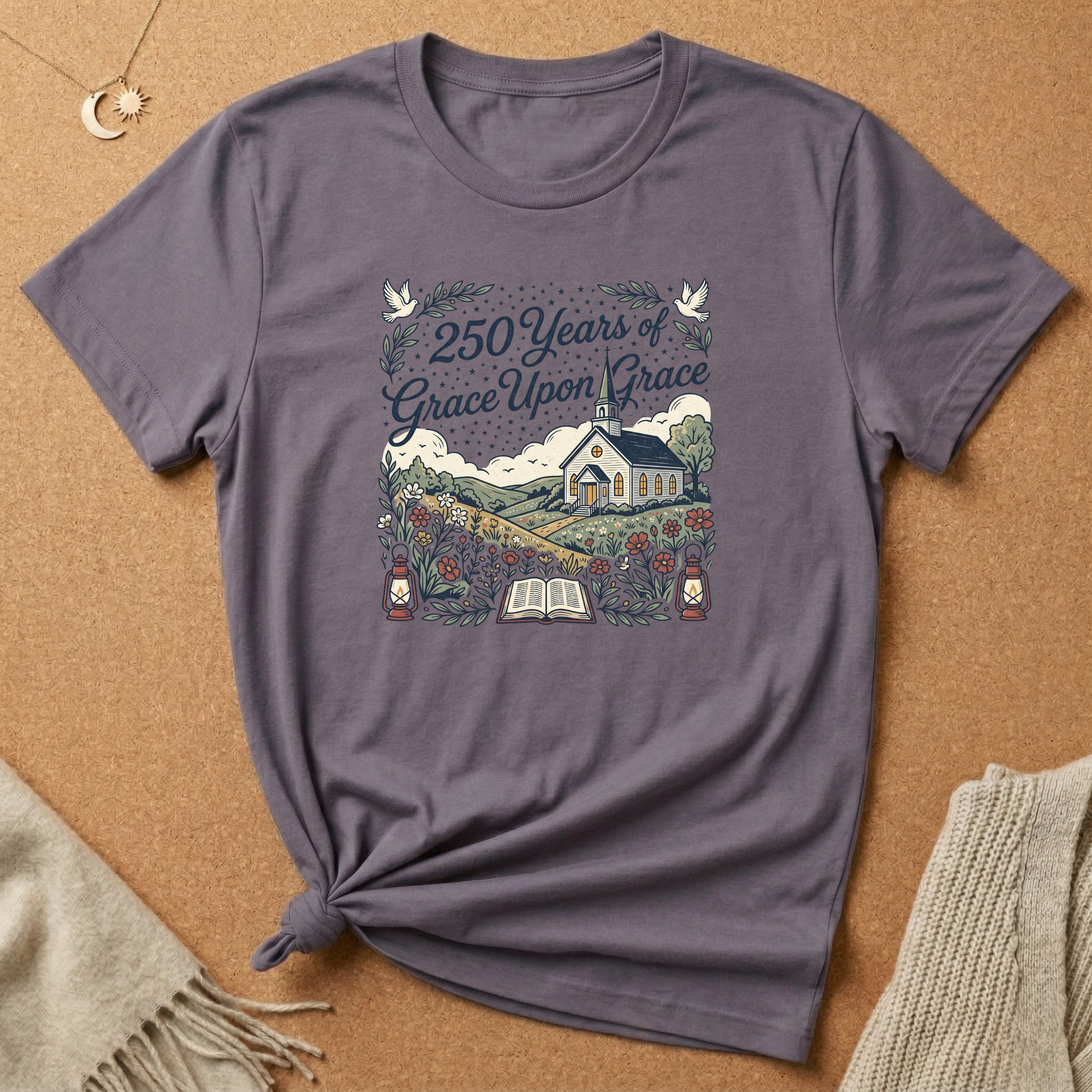 250 Years of Grace Upon Grace Tee