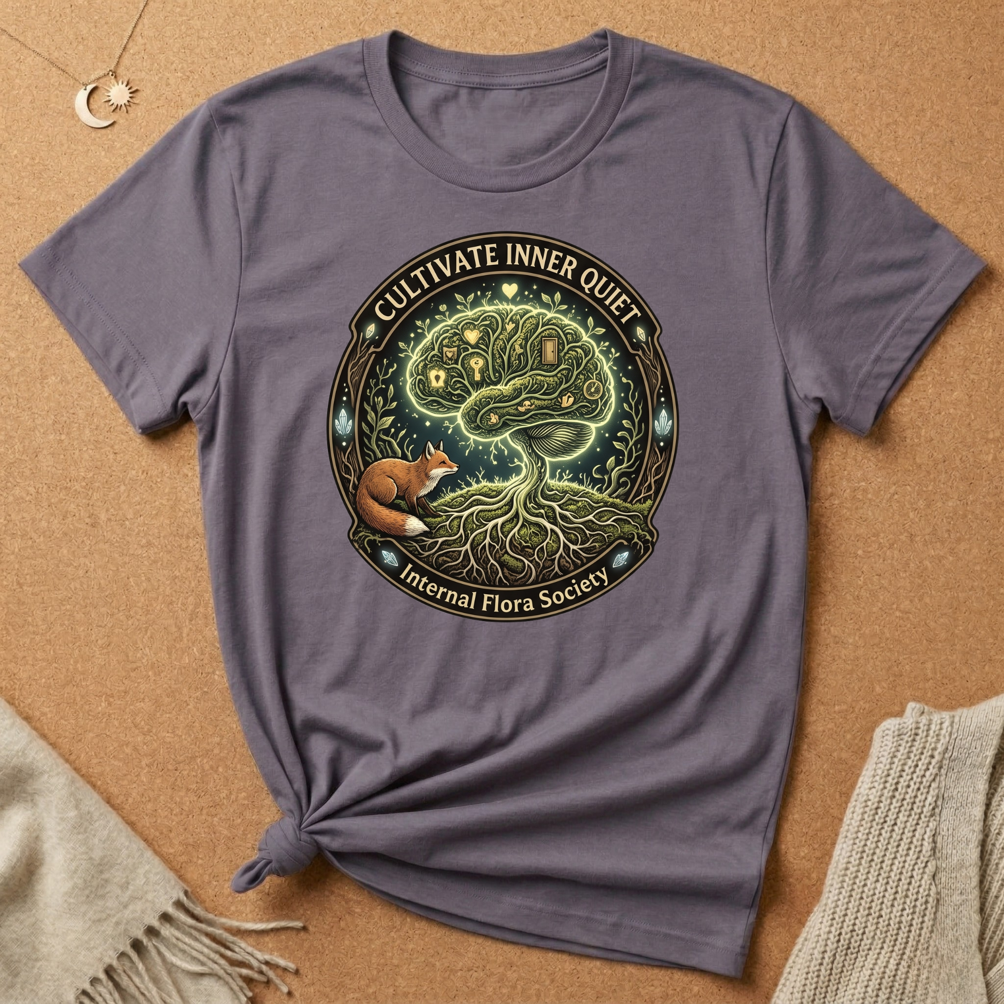 Inner Quiet Fox Tee