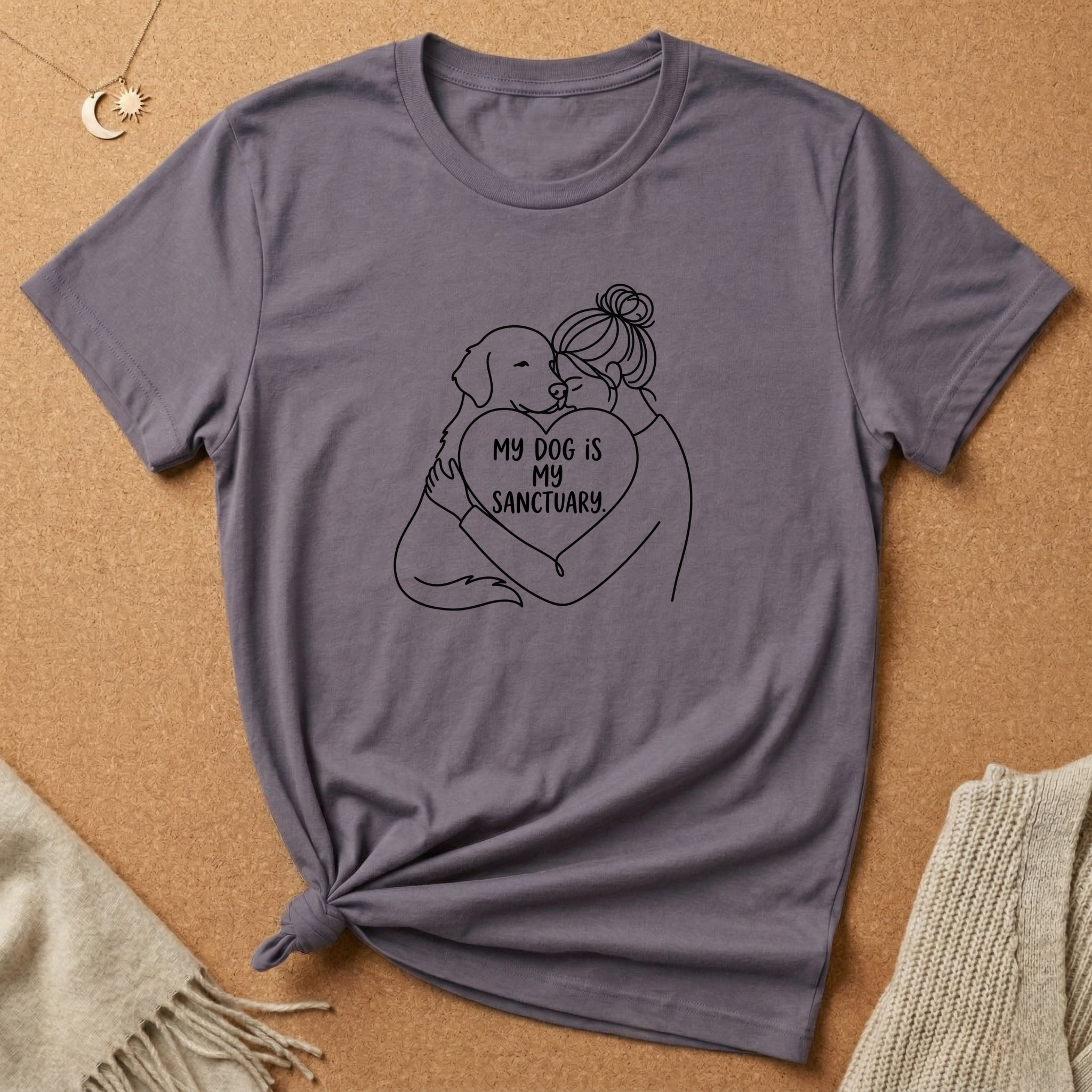 My Dog Is My Sanctuary Tee