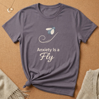 Anxiety Is A Fly Logo Tee