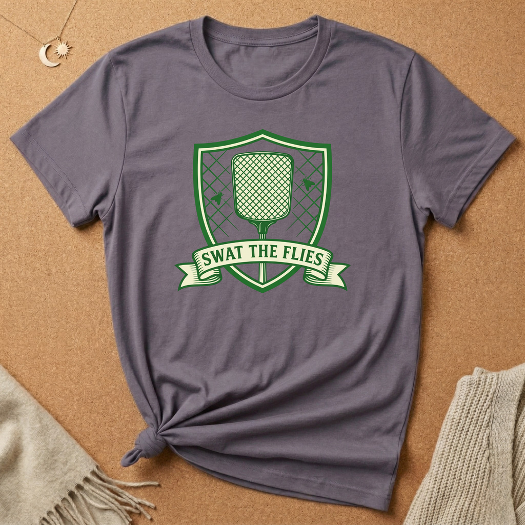 Swat the Flies Badge Tee