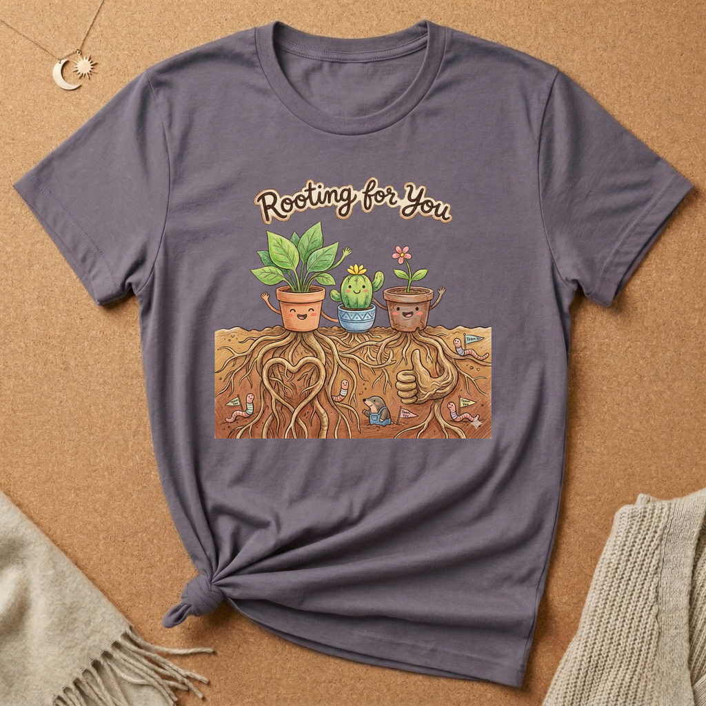 Rooting for You Plant Tee