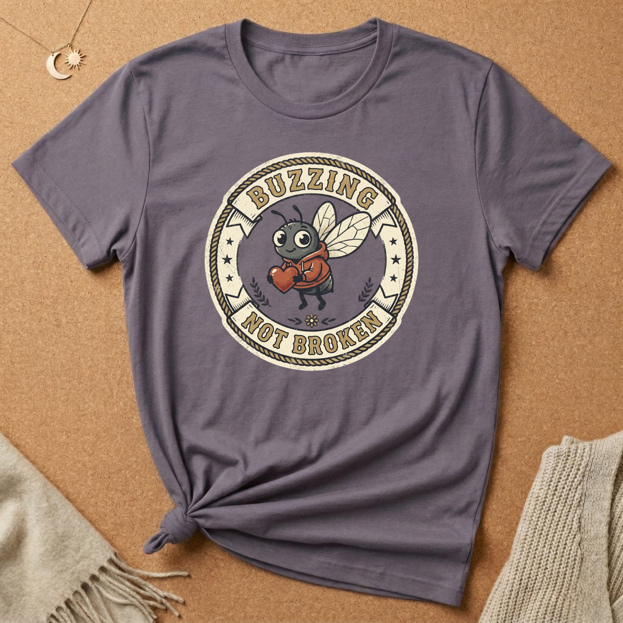 Buzzing Not Broken Tee