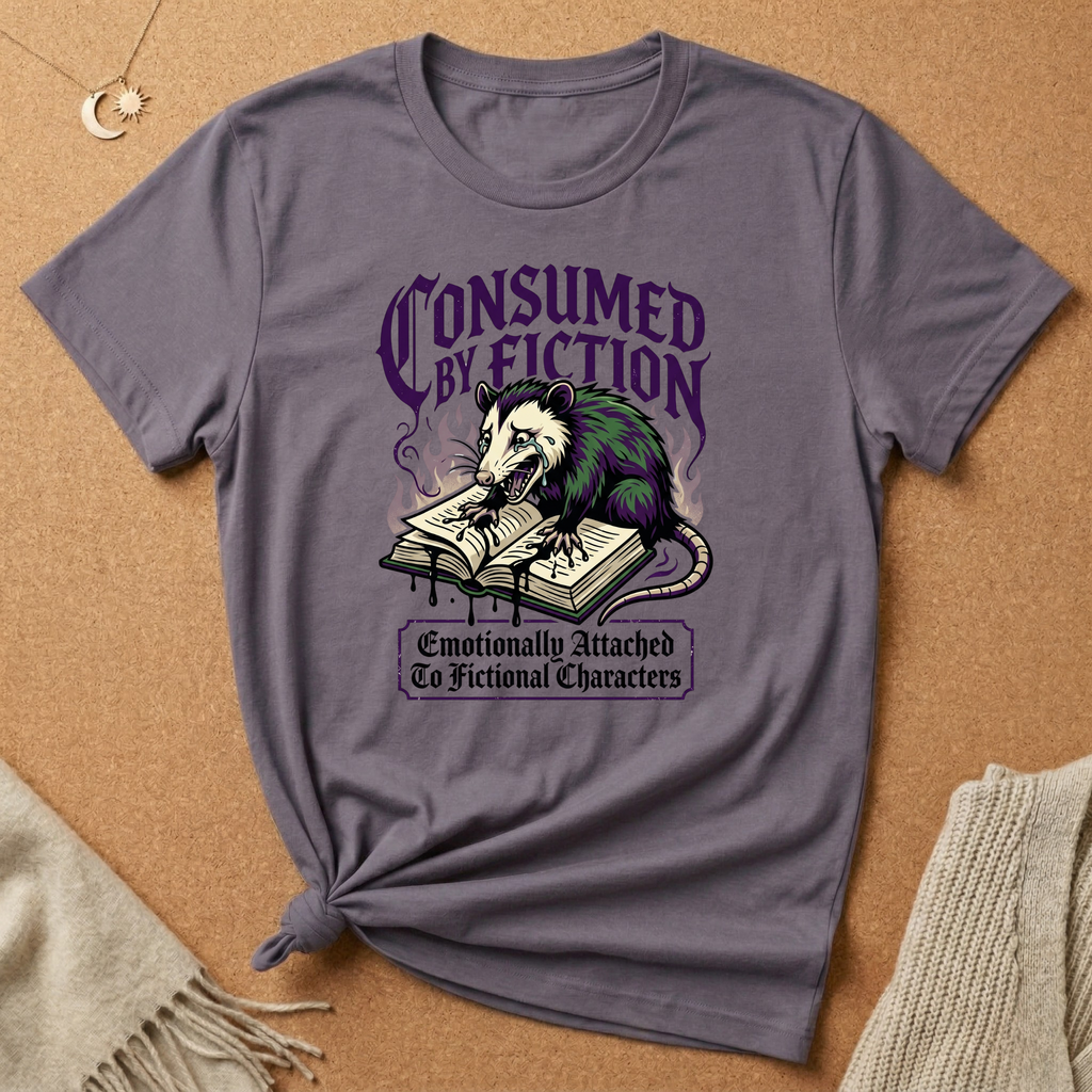 Consumed By Fiction Opossum Tee
