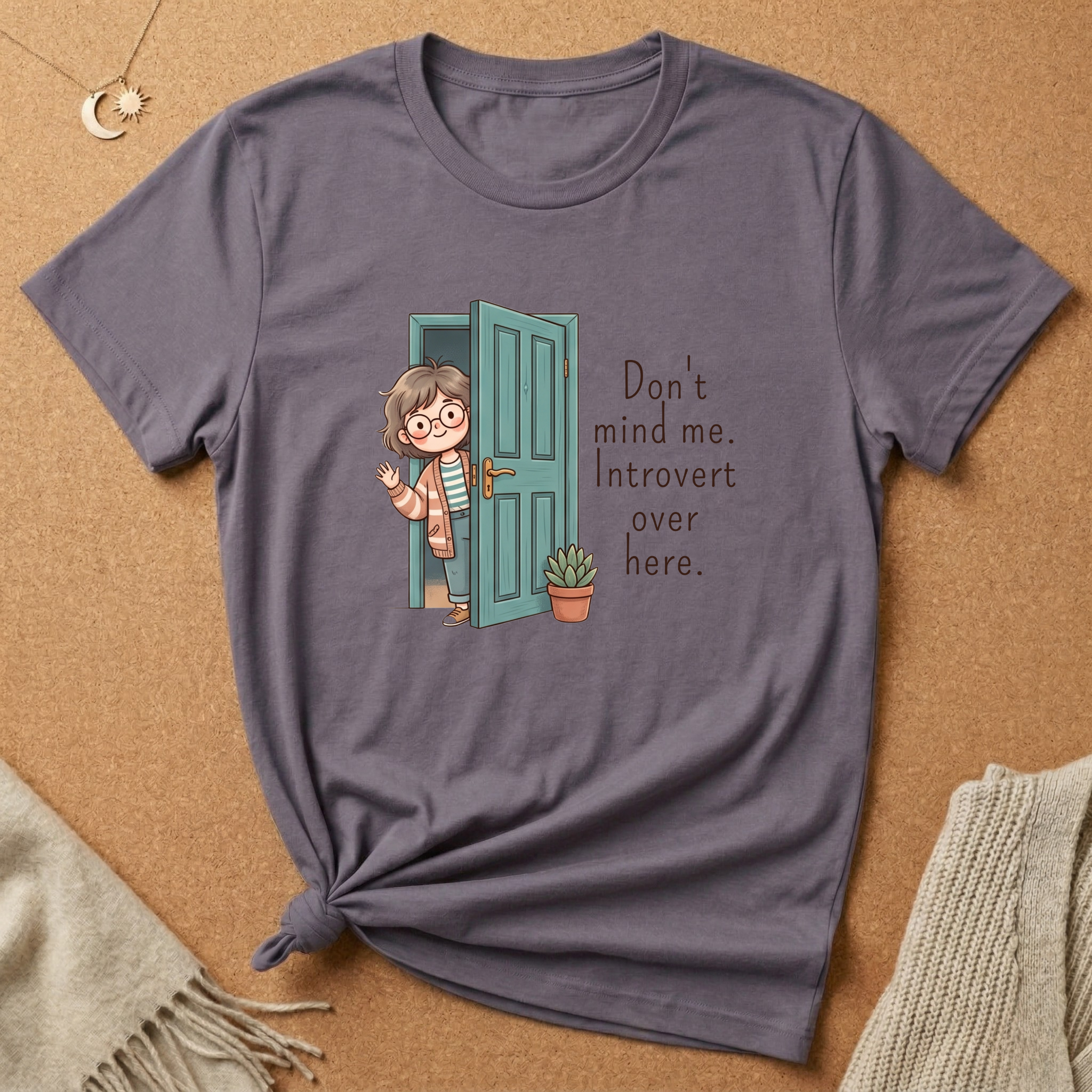 Don't Mind Me Introvert Tee