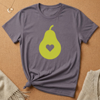 Simple Pear with Heart Tee
