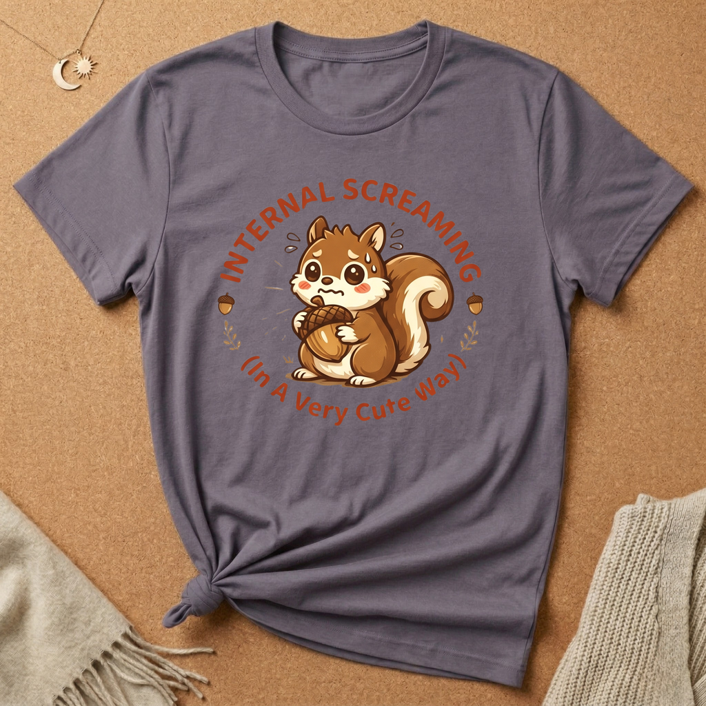 Internally Screaming Squirrel Tee