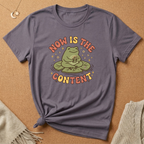 Now Is the Content Frog Tee