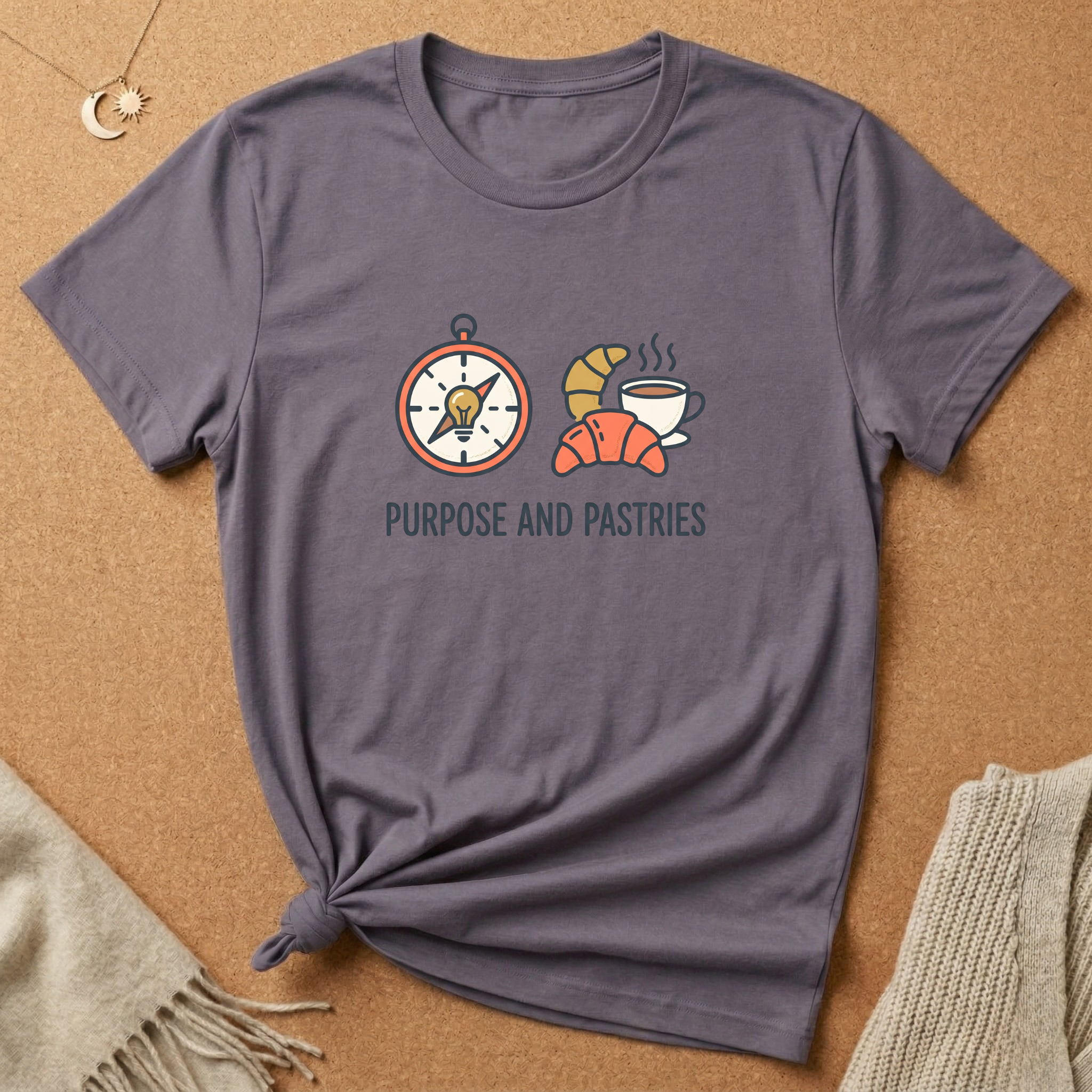 Purpose and Pastries Tee