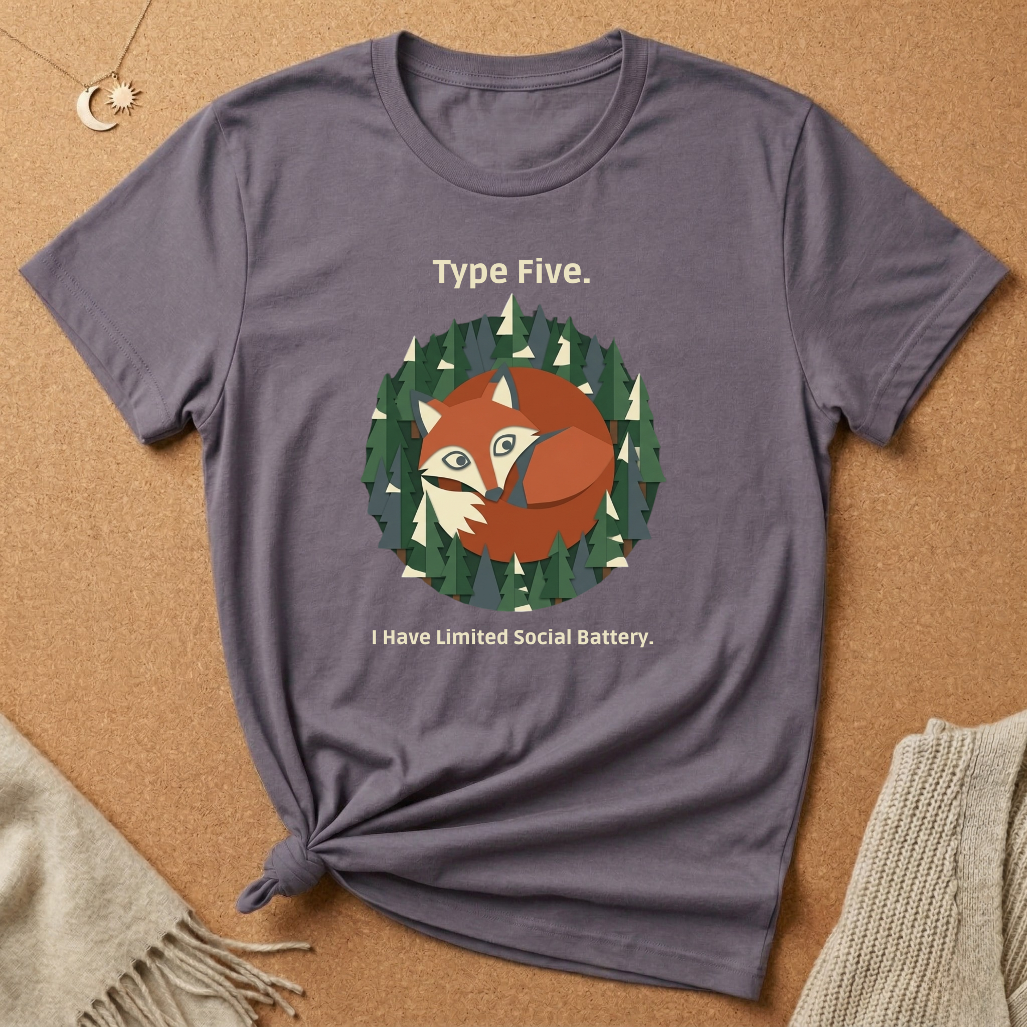 Type Five. I Have Limited Social Battery Tee