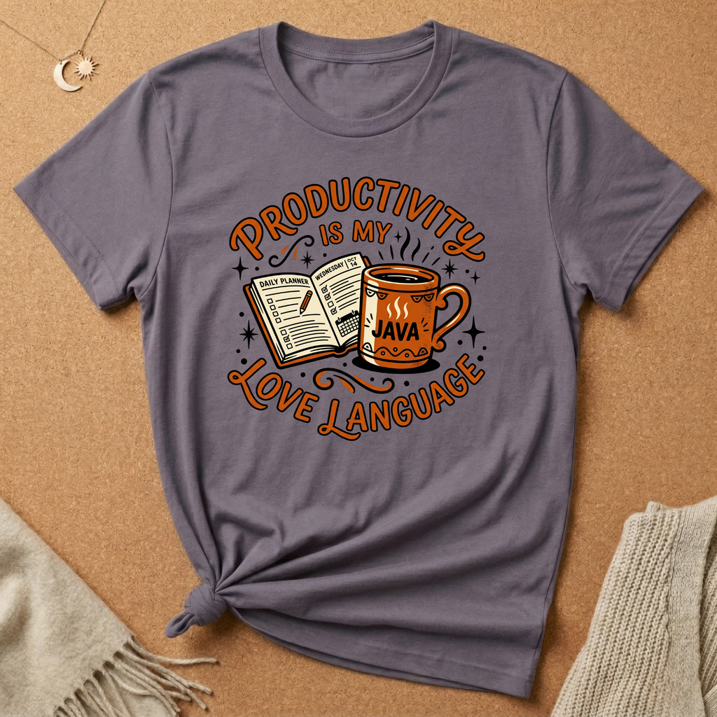 Productivity is My Love Language Tee