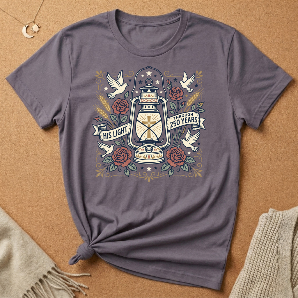 His Light Through 250 Years Tee