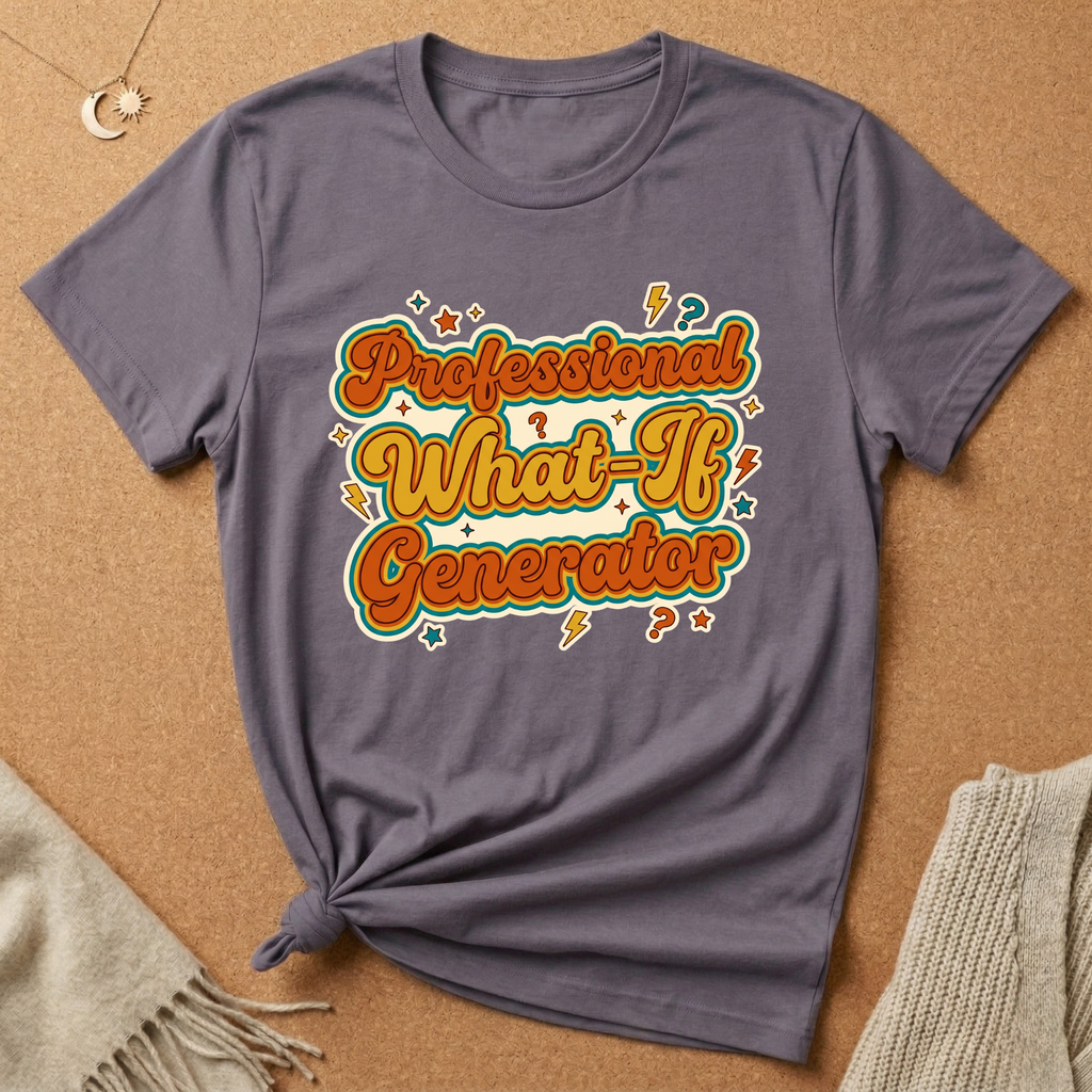 What If Generator Lightning Tee
