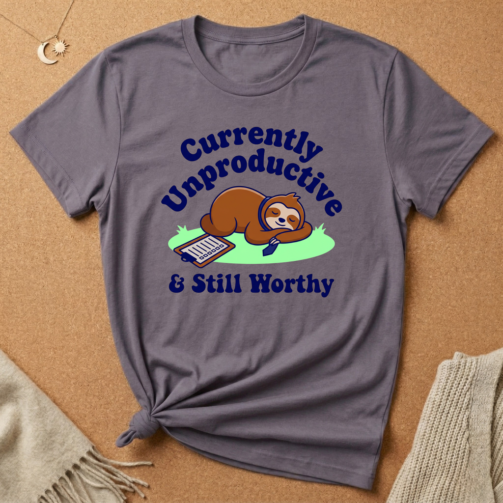 Unproductive and Still Worthy Tee
