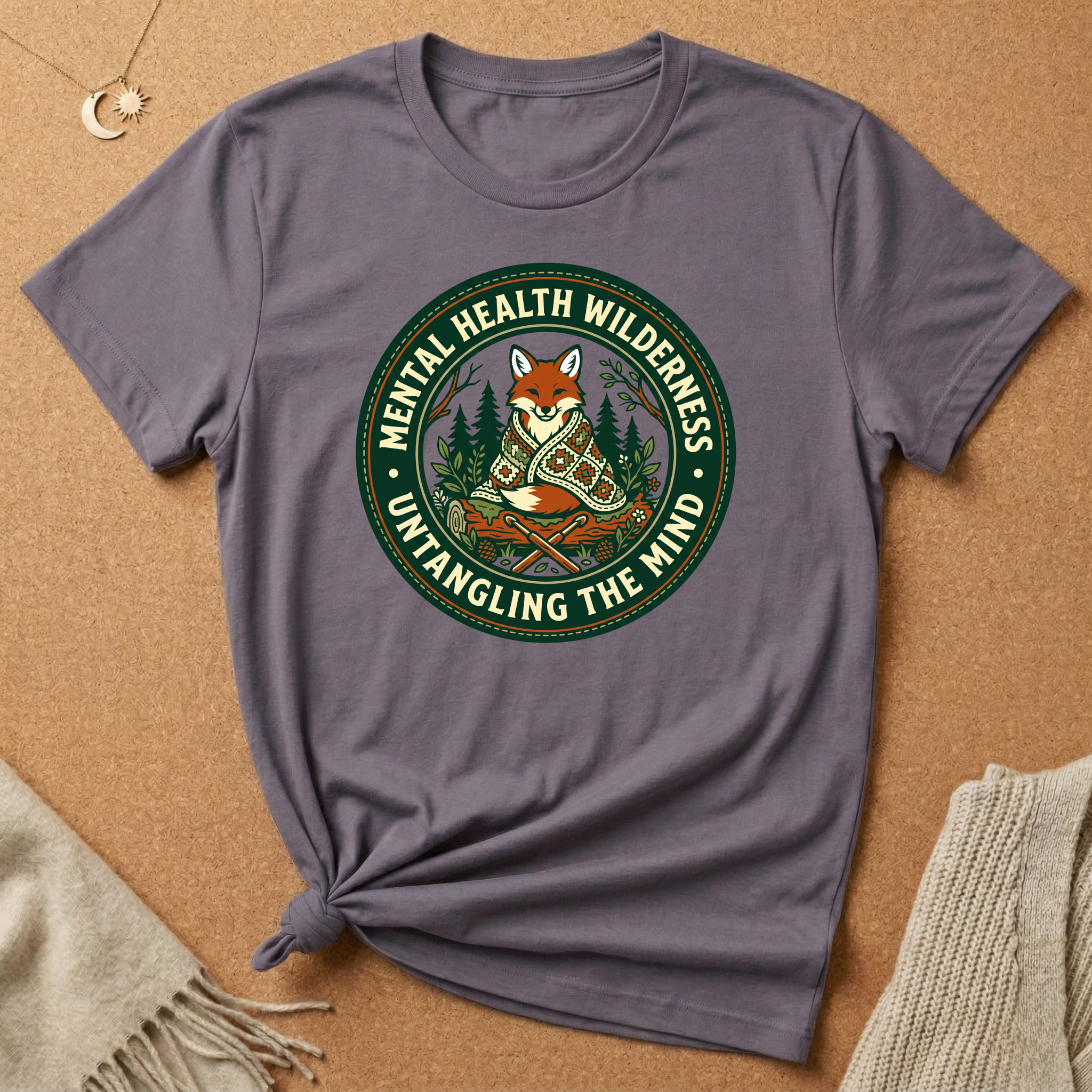 Cozy Crochet Fox Tee