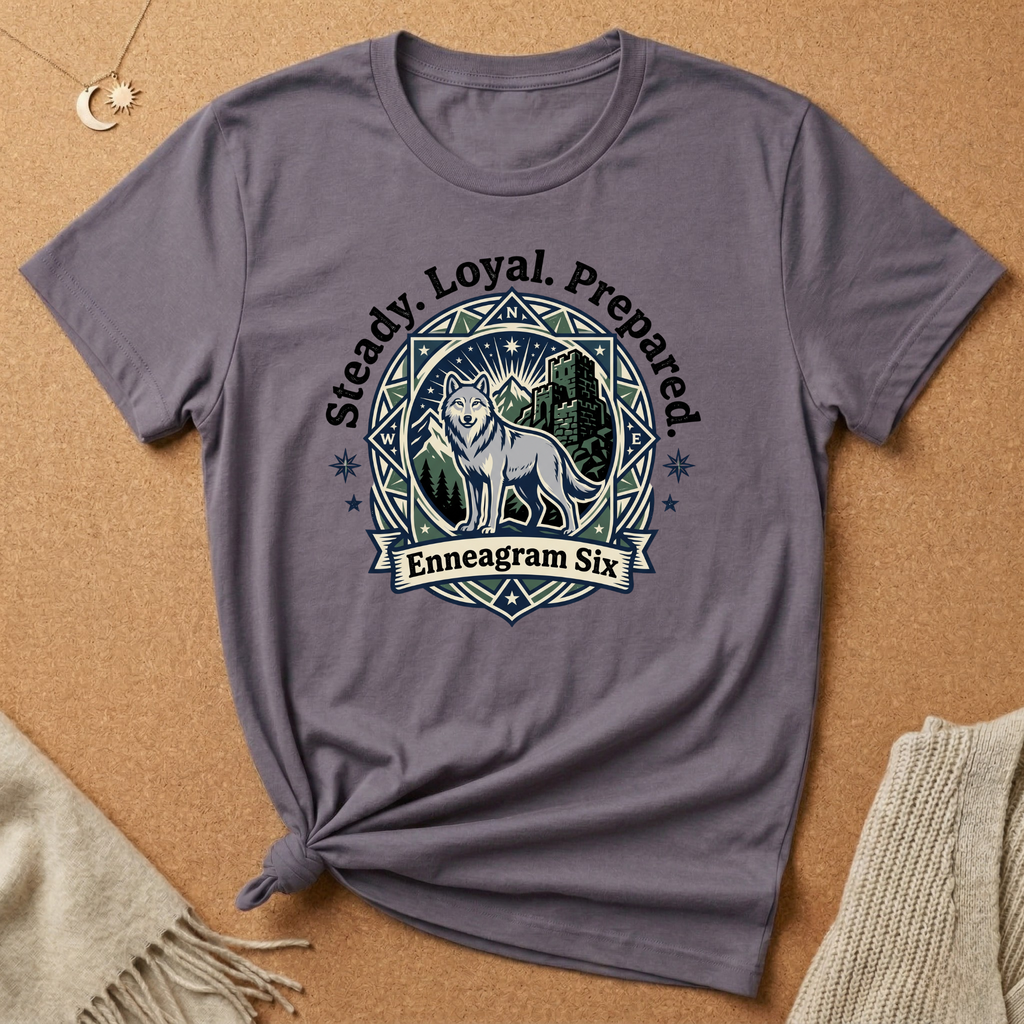 Enneagram Six Steady Tee