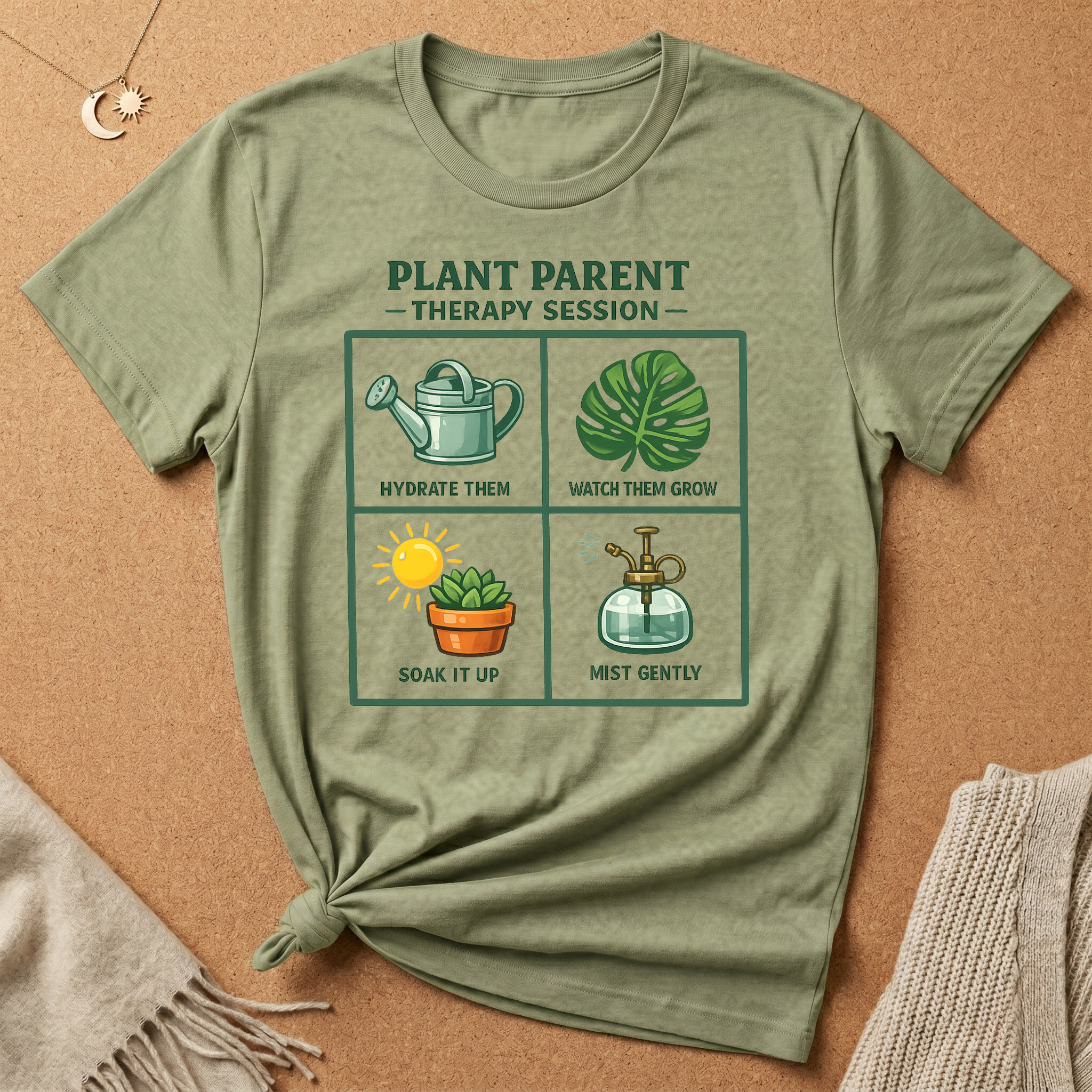 Plant Parent Therapy Session Tee