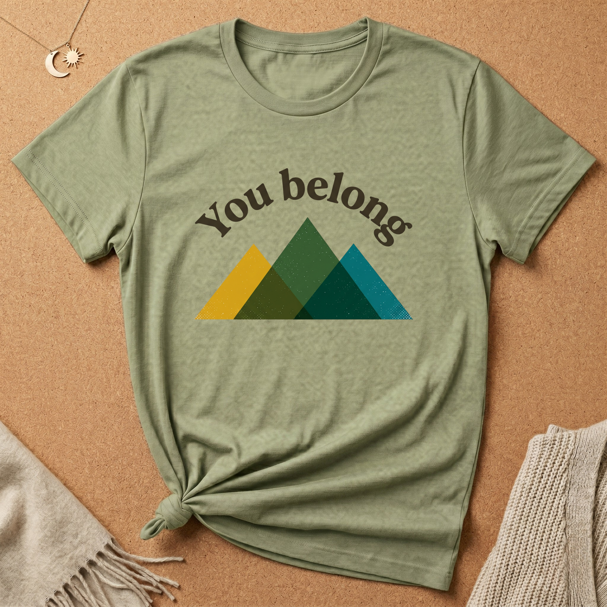 You Belong with Mountains Tee