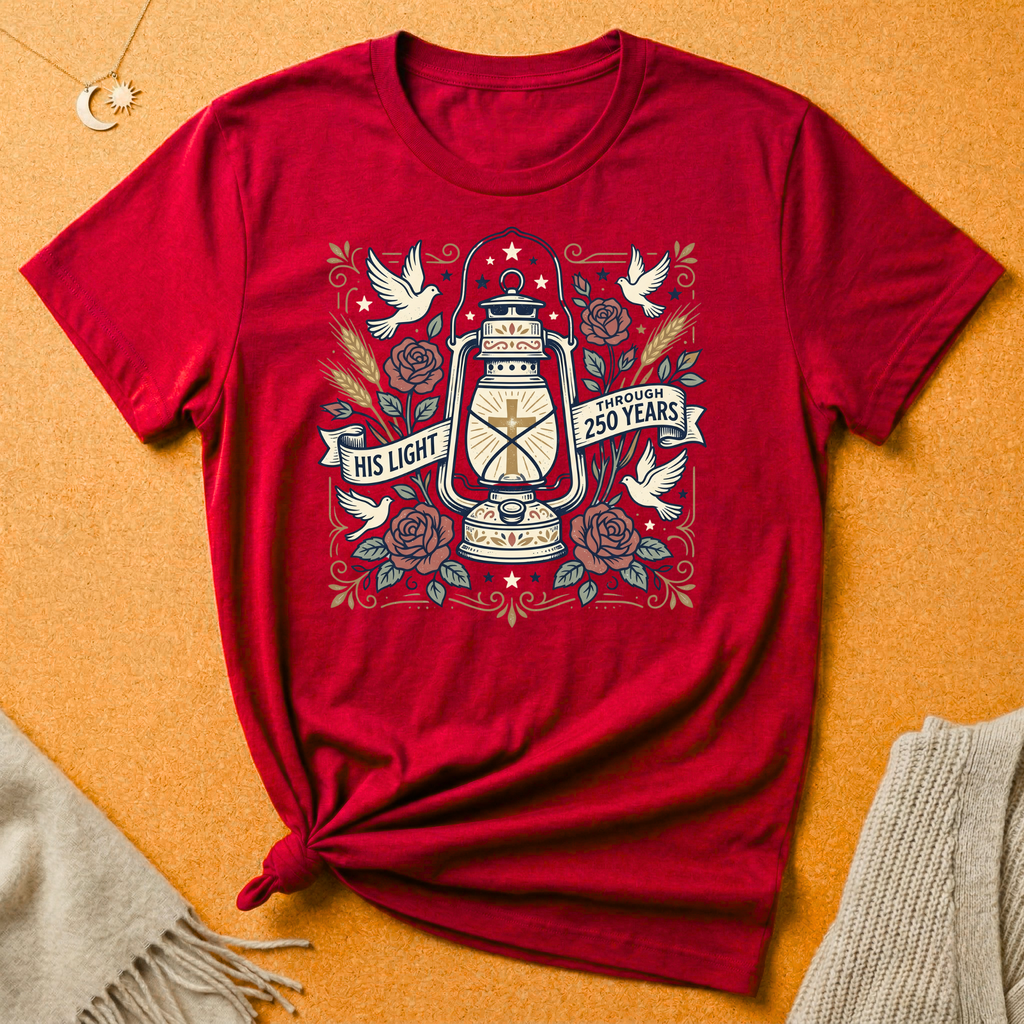 His Light Through 250 Years Tee