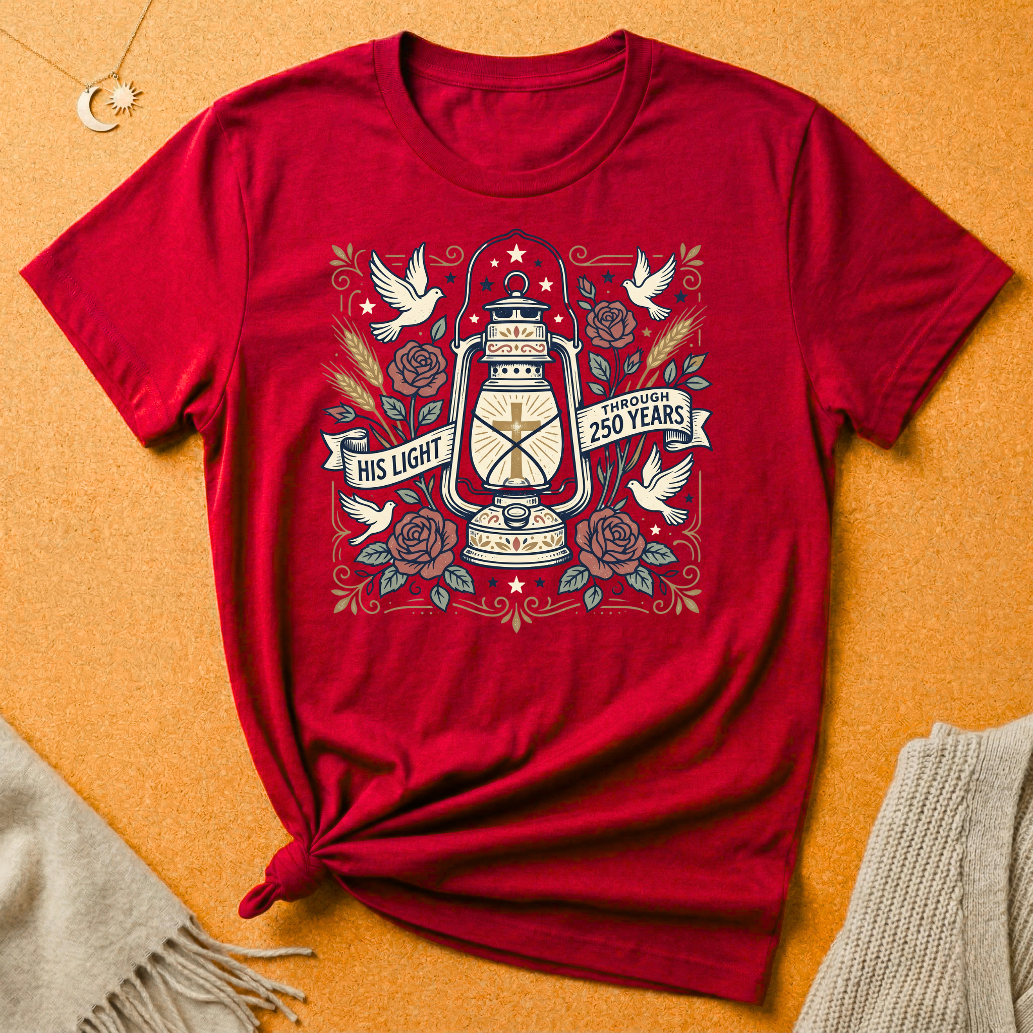 His Light Through 250 Years Tee
