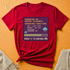 Dungeon of Dread Cleared: Morning Routine Game Tee