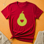 Simple Pear with Heart Tee