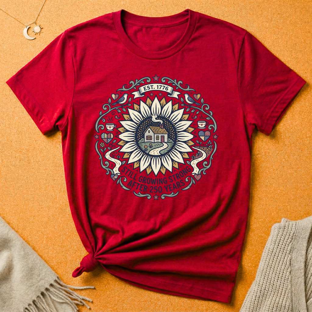 Still Growing Strong America 250 Years Tee