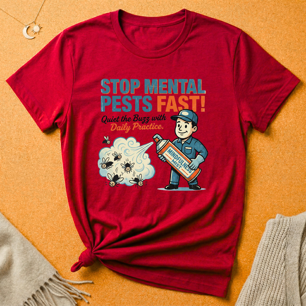 Mental Pests? Choose Mindful Mist! Vintage Ad Tee