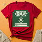 Certified Boundary Explorer with compass Tee