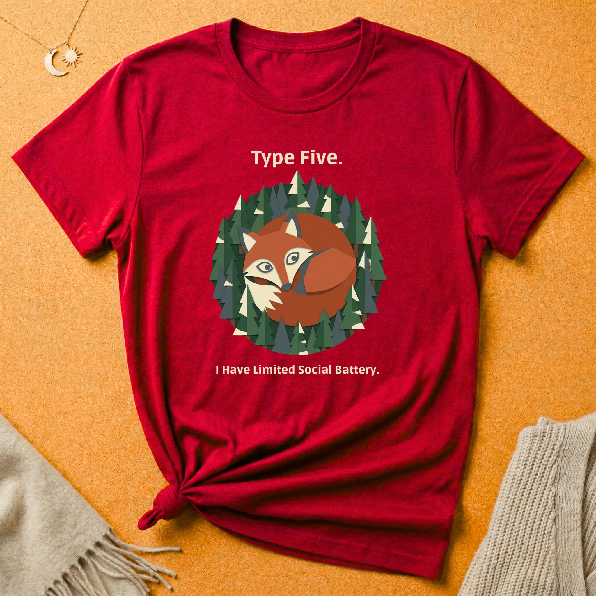 Type Five. I Have Limited Social Battery Tee