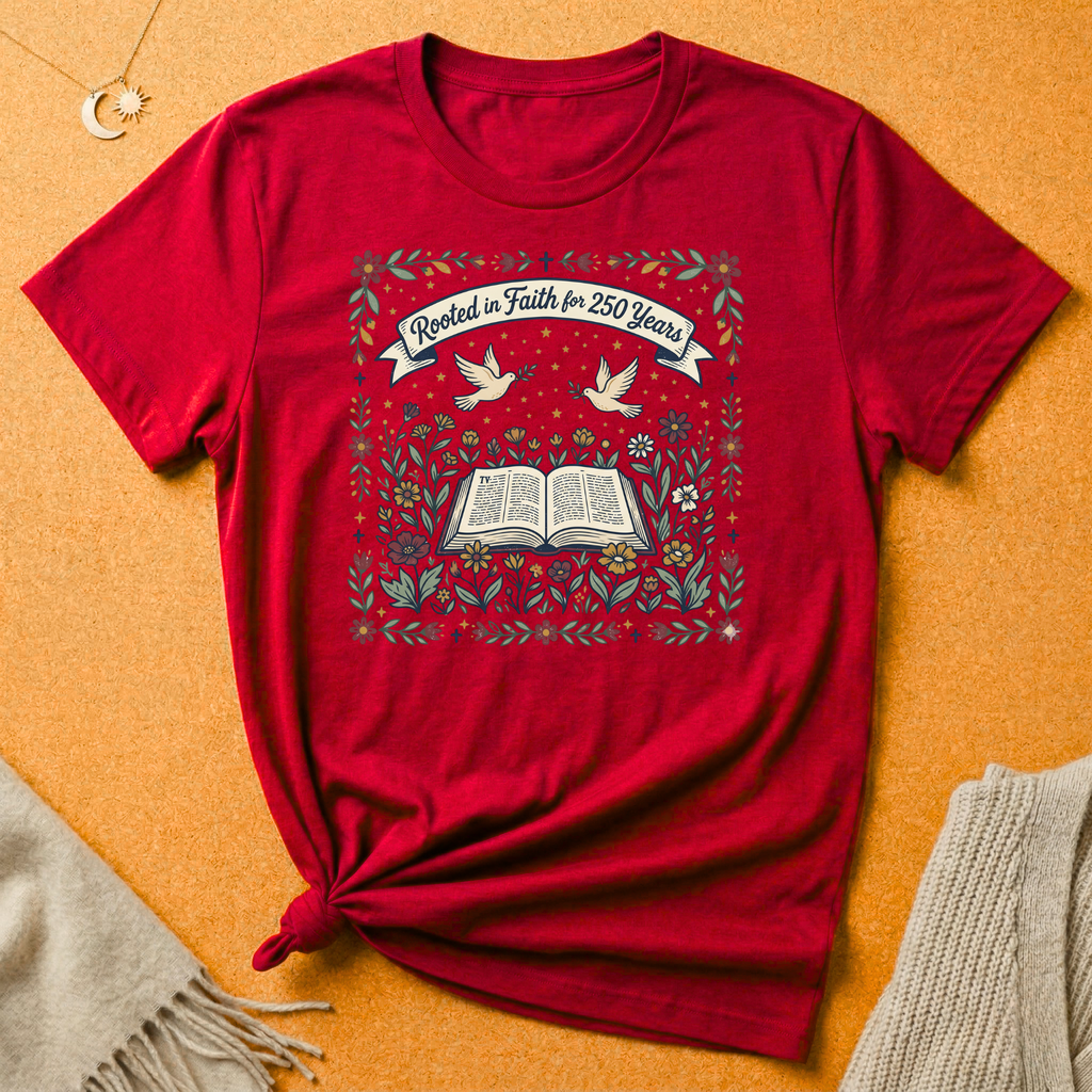 250 Years Rooted In Faith Tee