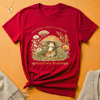 Stay Wild, Child of the Woods with mouse and mushroom Tee