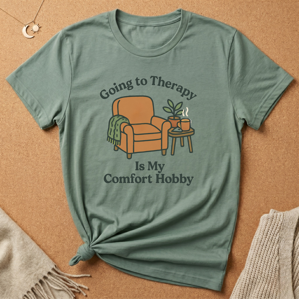 Going to Therapy Is My Comfort Hobby Tee
