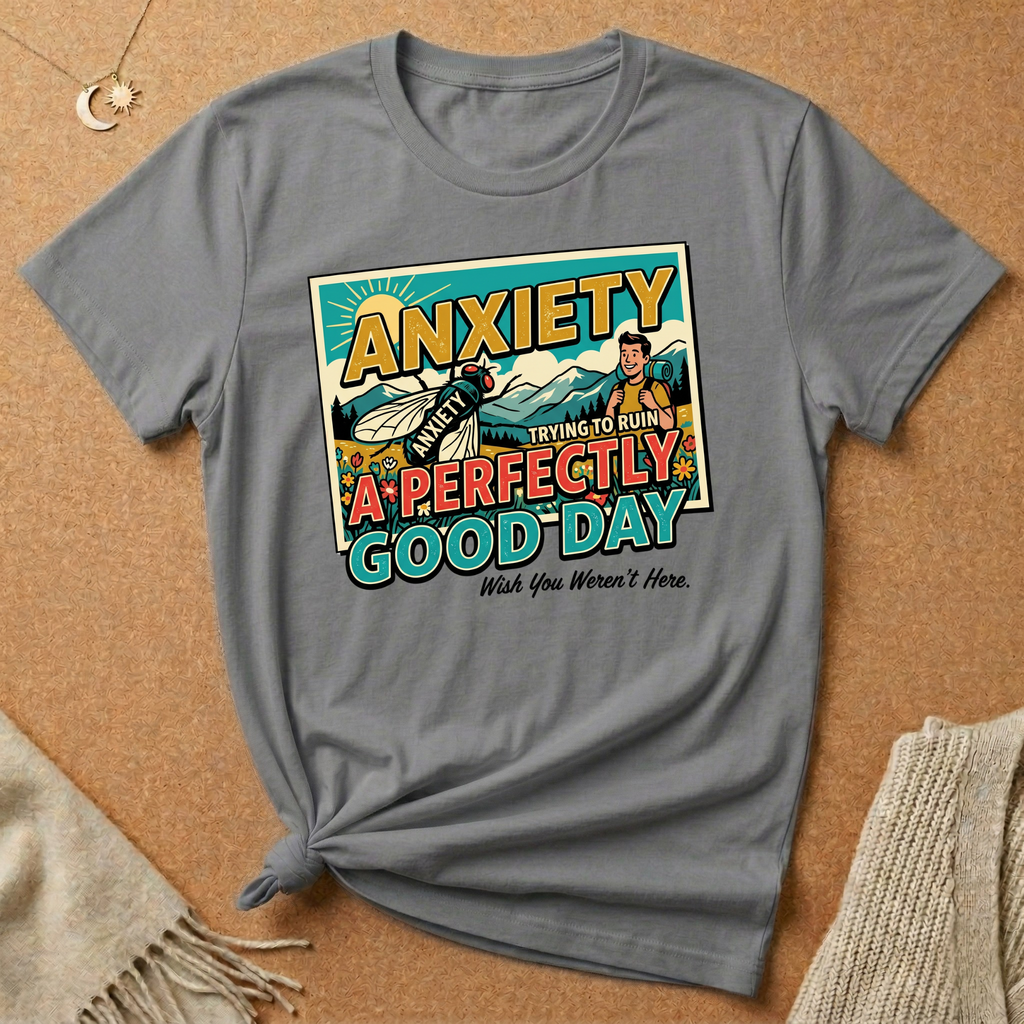 Anxiety Wish You Weren't Here Tee