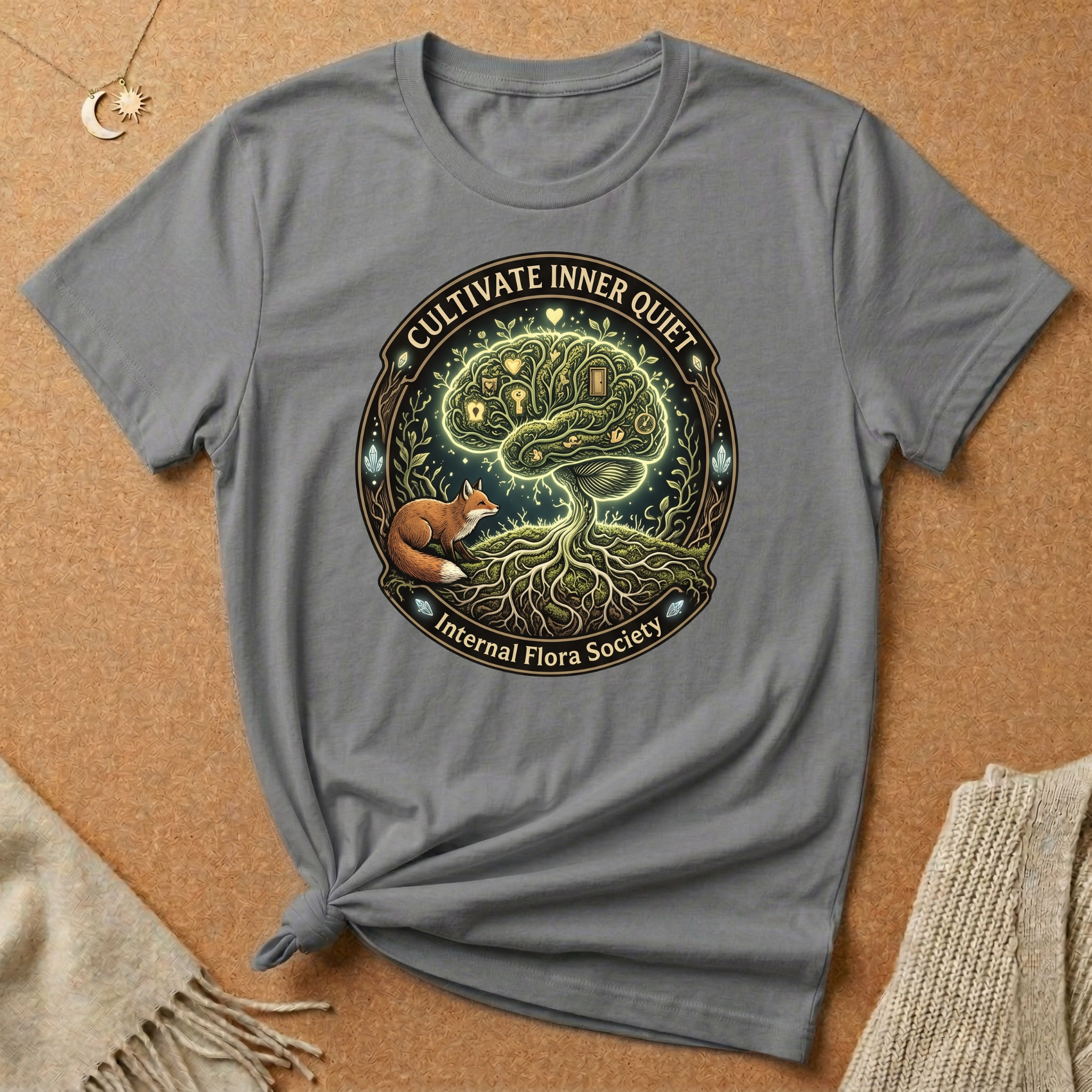Inner Quiet Fox Tee