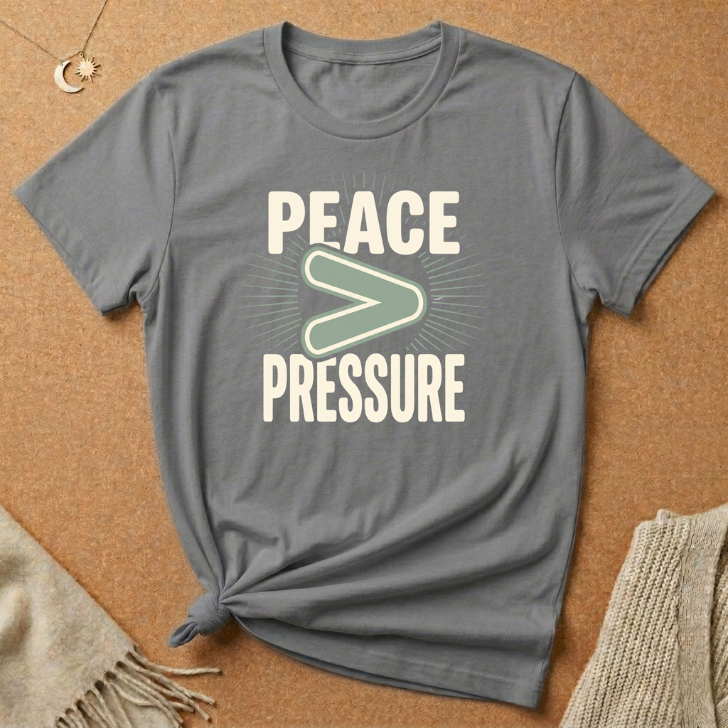 Peace Is Greater Than Pressure Tee