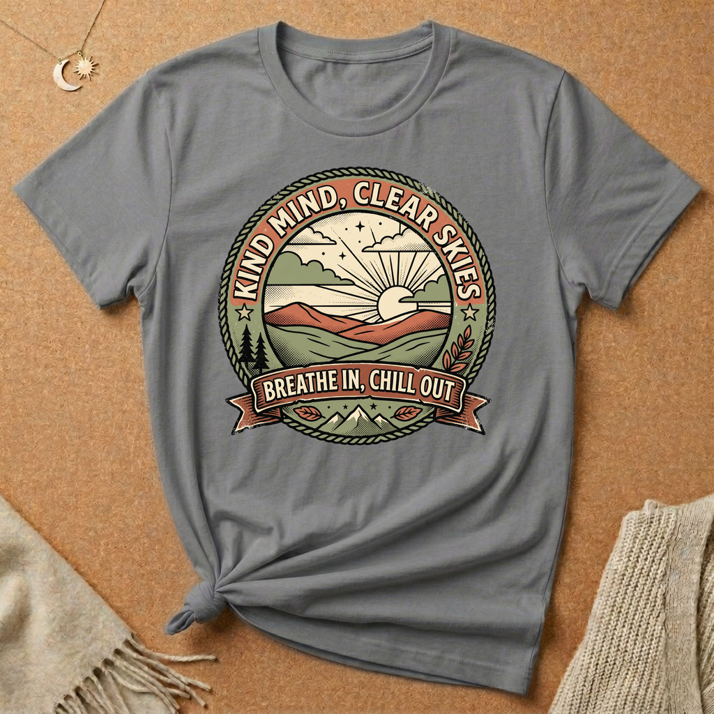 Kind Mind, Clear Skies Tee