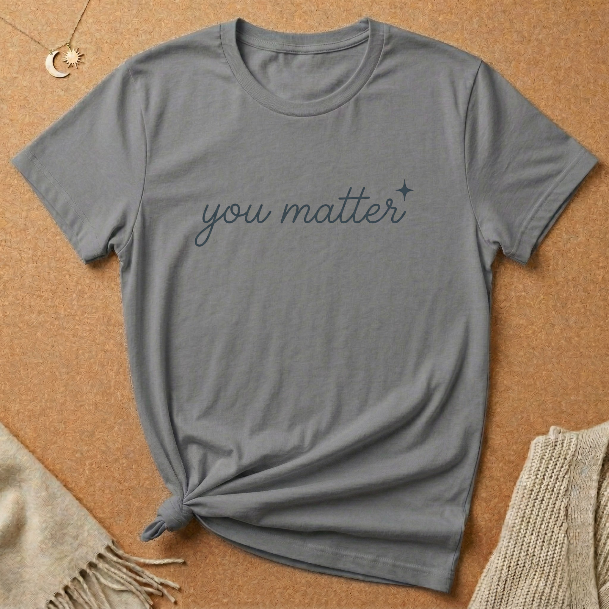 You Matter Cursive Tee