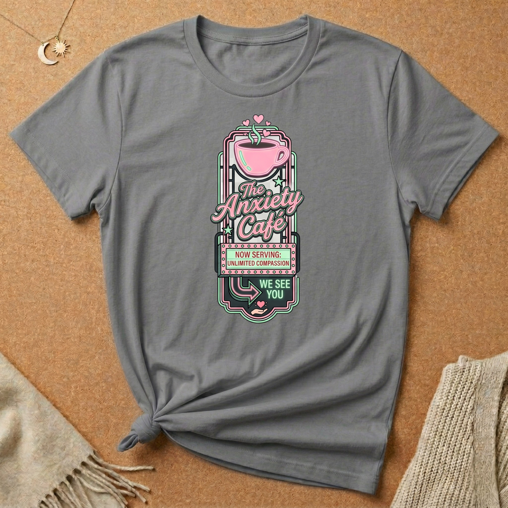 Compassion Anxiety Cafe Tee