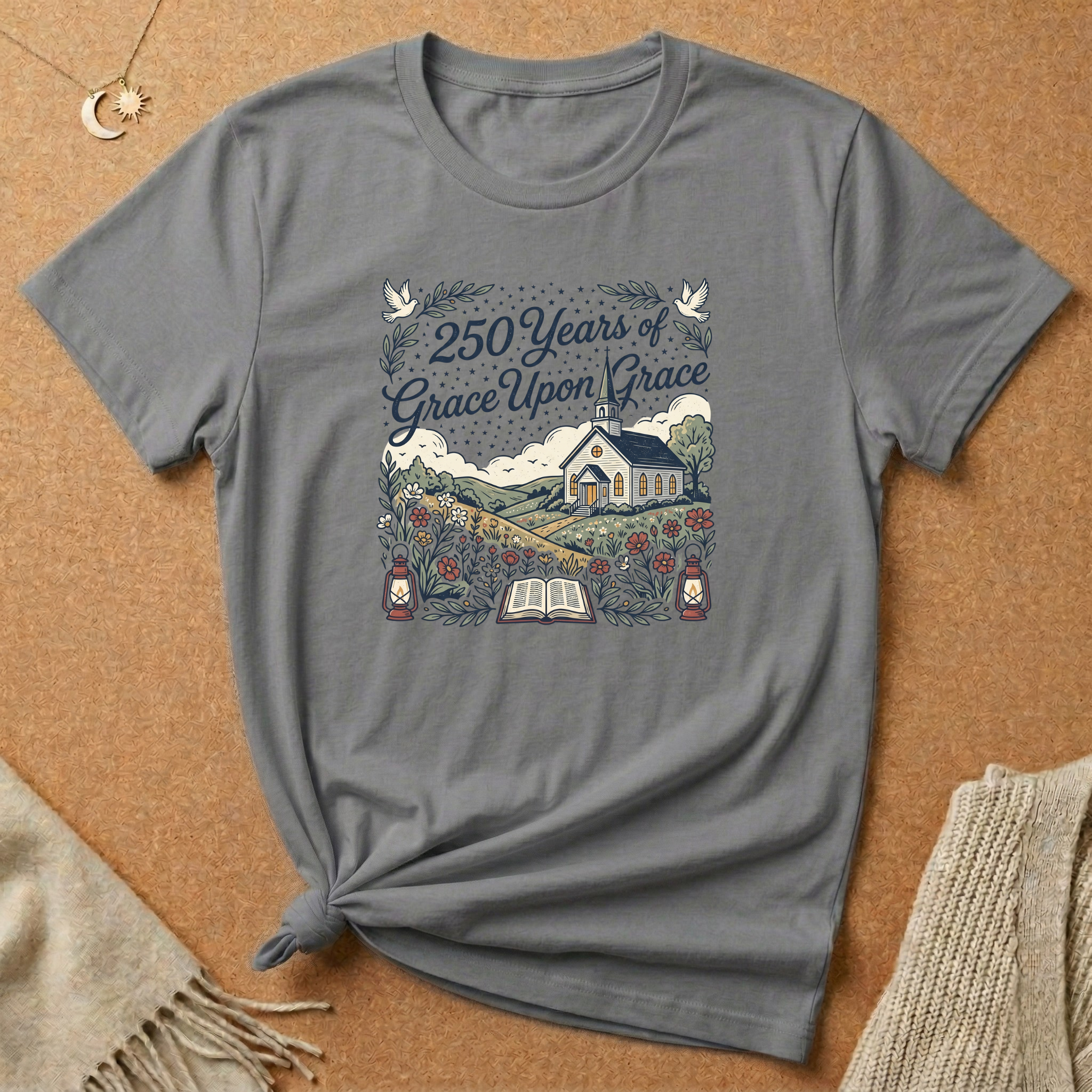 250 Years of Grace Upon Grace Tee