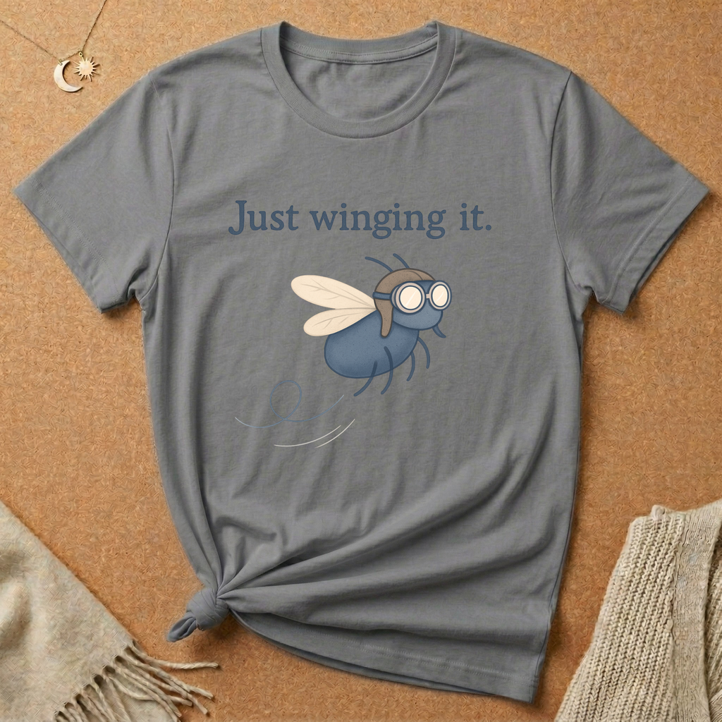 Just Winging It Fly Tee