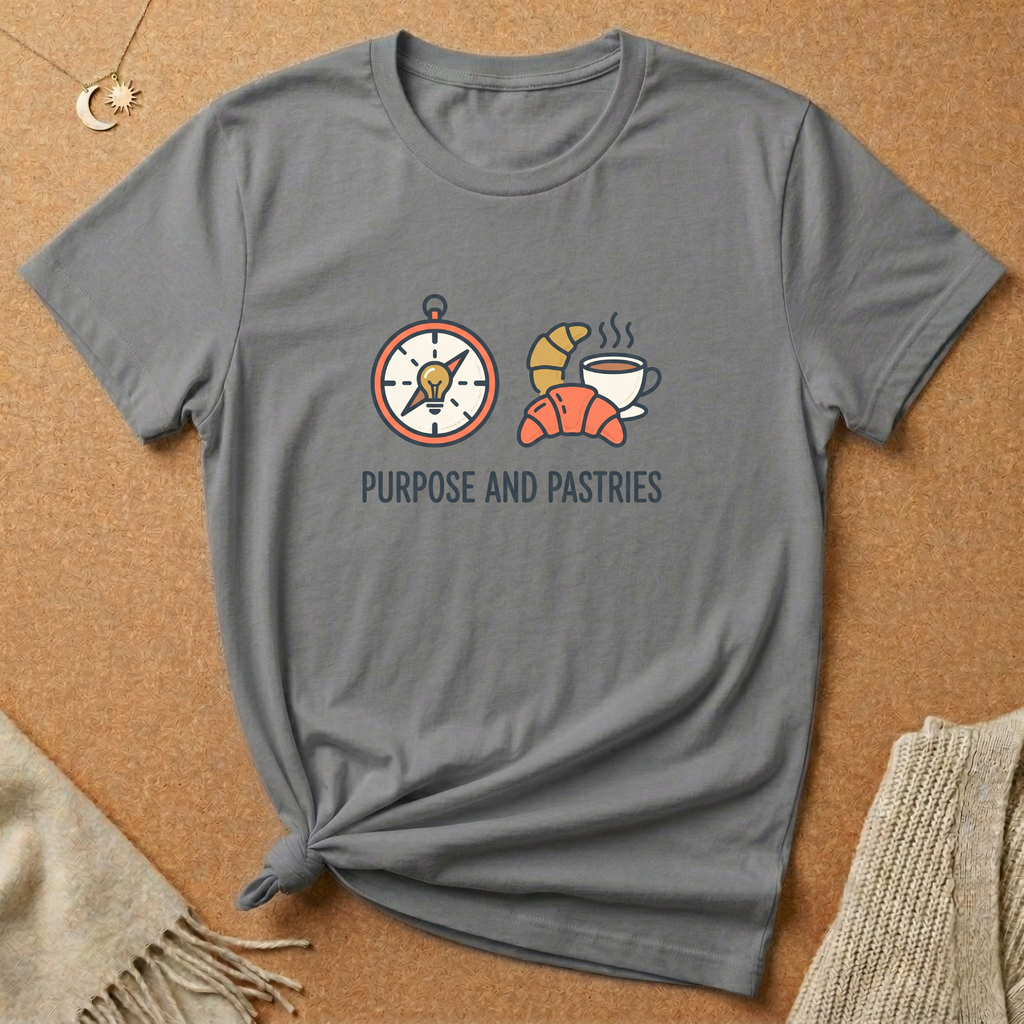 Purpose and Pastries Tee