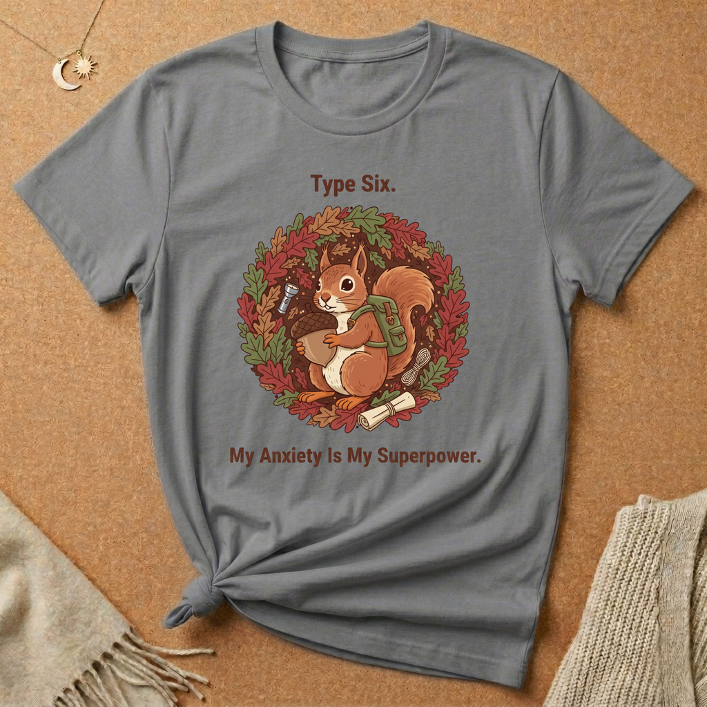 Type Six. My Anxiety Is My Superpower Tee